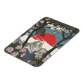 Schöne japanische Landschaft Magnet (Linke Seite)