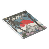 Schöne japanische Landschaft Notizblock (angewinkelt)