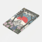 Schöne japanische Landschaft Post-it Klebezettel (angewinkelt)