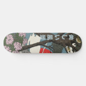 Schöne japanische Landschaft Skateboard (Horizontal)