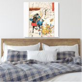 Schöne japanische Samurai Art Leinwanddruck (Insitu (Schlafzimmer))