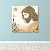 Schöne Jesus Leinwand Mauer Kunst (Insitu (Holzboden))