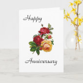 Schöne Jubiläumskarte Karte (Gelbe Blume)