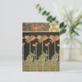 Schöne Jugendstil-Postkarte Postkarte (Stehend Vorderseite)