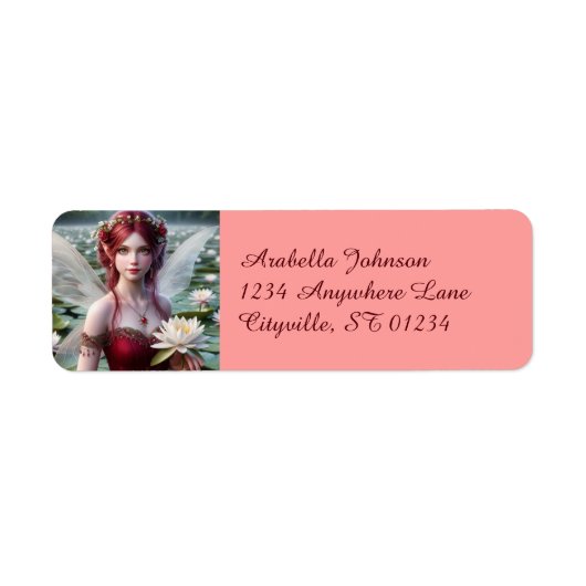 Schöne Juli Fee in Water Lilies (Vorne)