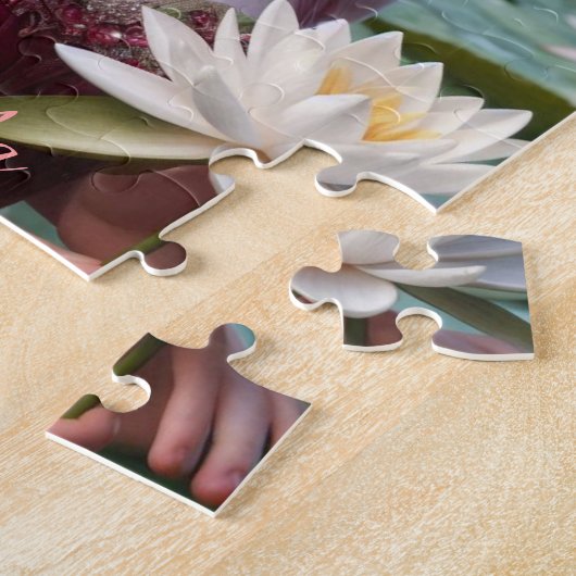 Schöne Juli Fee in Water Lilies Puzzle (Seite)