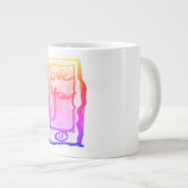 Schöne Jumbo-Tasse (Vorderseite Rechts)