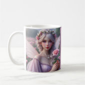 Schöne June Fairy in Rose Kaffeetasse (Links)