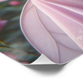 Schöne June Fairy in Rose Poster (Ecke)