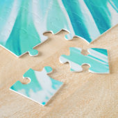 Schöne junge Ballerina in Blue Puzzle (Seite)