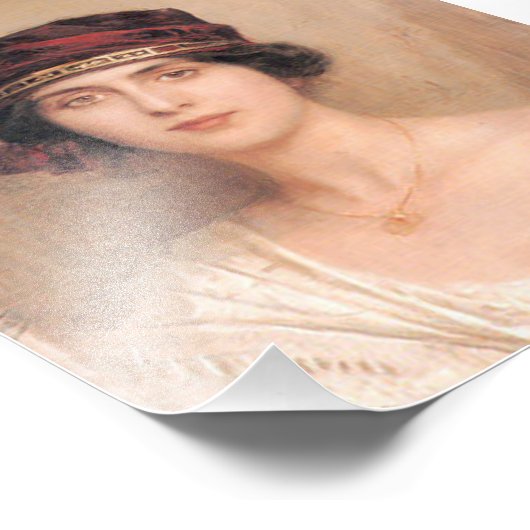 Schöne, junge Dame von Albert Lynch, Belle Epoque, Fotodruck (Ecke)