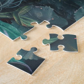 Schöne junge Fairy mit Schmetterlingen Puzzle (Seite)