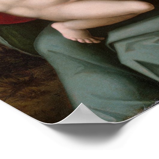 Schöne Jungfrau 18x24 Poster (Ecke)