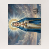 Schöne Jungfrau Maria Puzzle (Vertikal)
