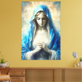 Schöne Jungfrau Mary Leinwanddruck (Insitu (Wohnzimmer))