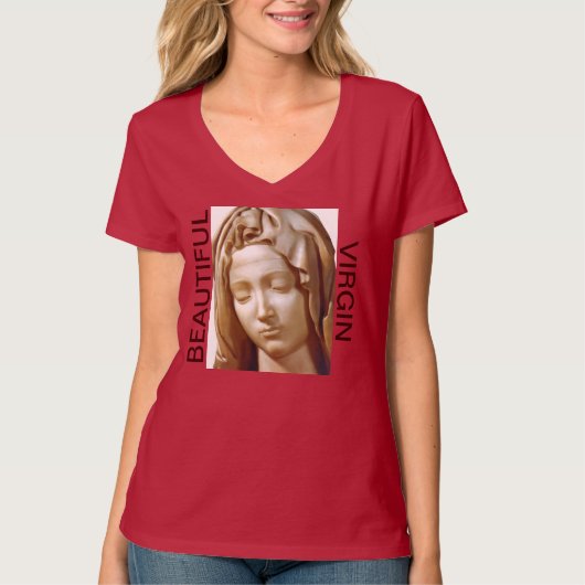 SCHÖNE JUNGFRAU T-Shirt (Vorderseite)