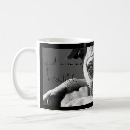 Schöne Kaffee-Tasse des gutenmorgens mit Roxy Kaffeetasse