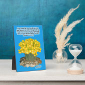 Schöne Kakteen, Plaque Romans 15:13 Fotoplatte (Seite)