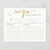 Schöne Kalligraphie Brautparty Rezeptionskarten (Vorderseite)