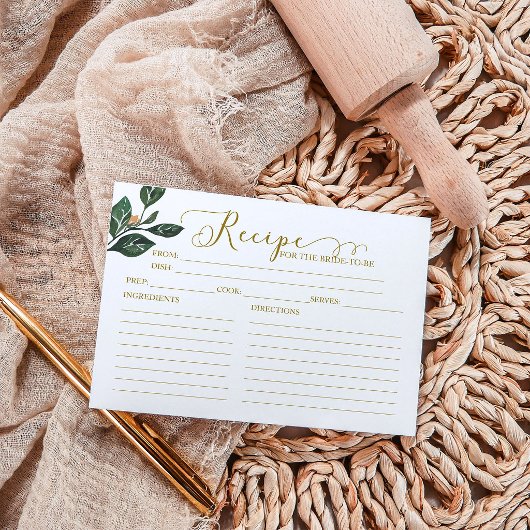 Schöne Kalligraphie Brautparty Rezeptionskarten