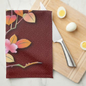 Schöne Kamelienniederlassung Küchentuch (Viertel Falte)