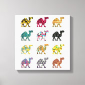 Schöne Kamelkunst Leinwanddruck (Vorderseite)