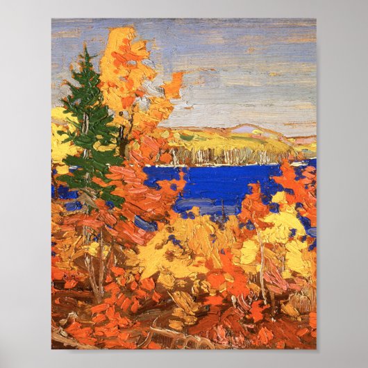 Schöne kanadische Kunst Herbst Foliage Tom Thomson Poster (Vorne)