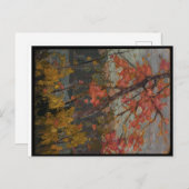 Schöne kanadische Wildnisszene Tom Thompson Postkarte (Vorne/Hinten)