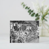 Schöne Kanumädchen, 1924 Postkarte (Stehend Vorderseite)