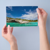 Schöne karibische Küste Flyer (Handgriff)