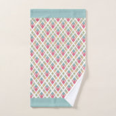 Schöne, karierte badhandtuch set (Handtuch)