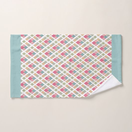 Schöne, karierte badhandtuch set (Handtuch)