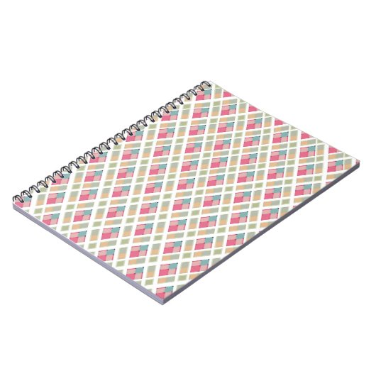 Schöne, karierte notizblock (Linke Seite)