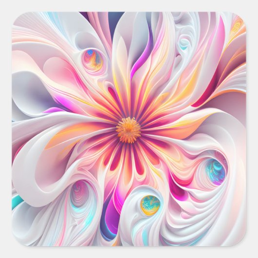 Schöne Karnevalsfarben Klassischer Aufkleber (Vorderseite)