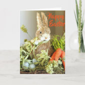 **** SCHÖNE KARTE MIT BUNNY (Vorderseite)