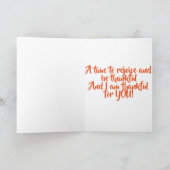 **** SCHÖNE KARTE MIT BUNNY (Innenseite)