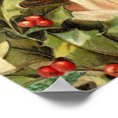 Schöne Karten Xmas Mädchen,1897 Poster (Ecke)