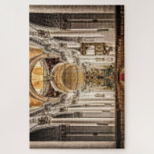 Schöne Kathedrale Innenraumszenen Puzzle (Vertikal)