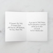 Schöne katholische Erste Heilige Kommune Feiertagskarte (Innenseite)