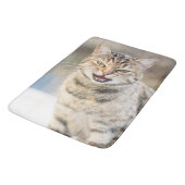 Schöne Katze Badematte (Schrägansicht)