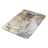 Schöne Katze Badematte (Schrägansicht)