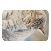 Schöne Katze Badematte (Vorderseite)