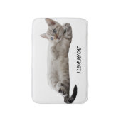 Schöne Katze Design Badematte (Vorderseite Vertikal)
