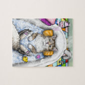 Schöne Katze im Bad Katze 761 Puzzle (Horizontal)
