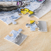 Schöne Katze im Bad Katze 761 Puzzle (Seite)