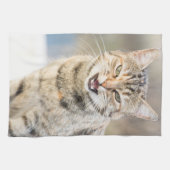 Schöne Katze Küchentuch (Horizontal)