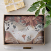 Schöne Katze mit Blume Seidenpapier (Geschenk)