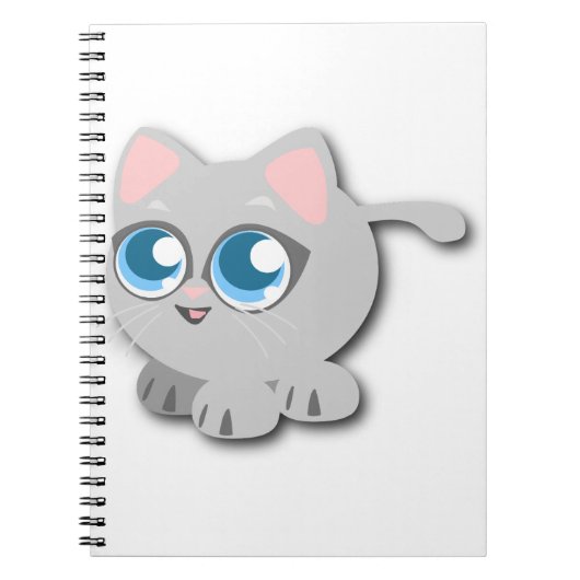 Schöne Katze Notizblock (Vorderseite)