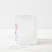 Schöne Katze Print - Perfekt für Ihre Morgenbraue! Mattglastasse (Mittel)