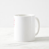 Schöne Kawaii-Einhorn-Kunst Kaffeetasse (VorderseiteRechts)